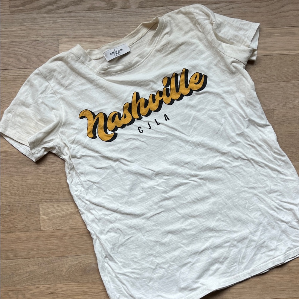 Cathy Jean Cream T-Shirt